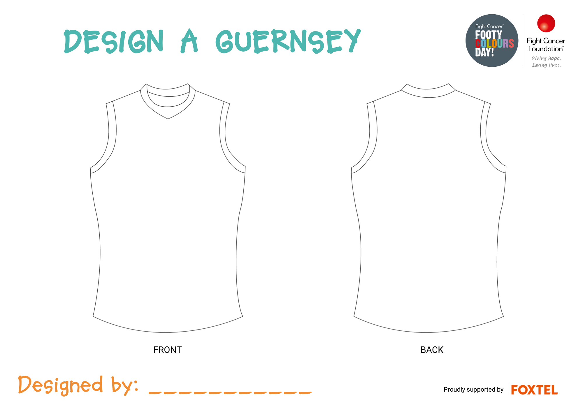 Design a Guernsey
