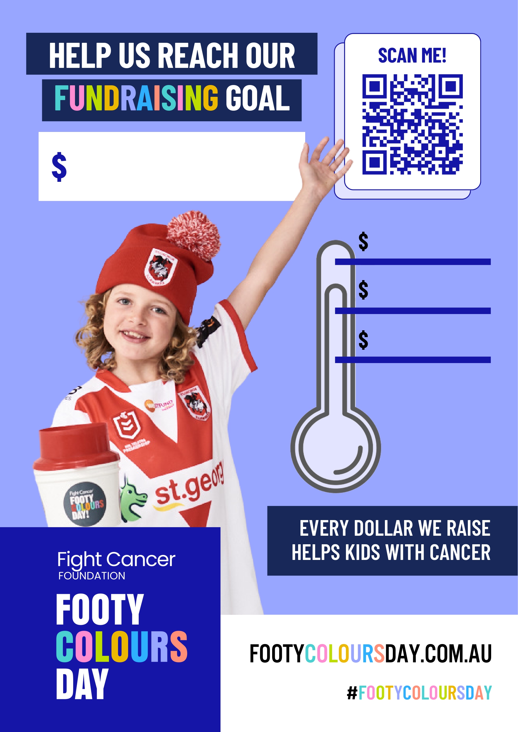 Fundraising Goal Poster